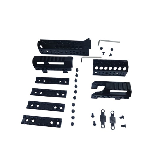 Ak 47 sport kit full raylı işleme kundak 