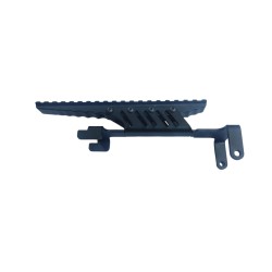 PKM (Bixi) üst kapak monte rayı (alt kısım metal üst -ray alüminyum işleme)