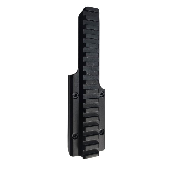 MP 5 Monte Hamili (pikatin ray) işleme ürün alt kıskaçları çelik Alyanbaş vidaları ve montaj alyanı yanında gelmekte MP 5 Monte Hamili (pikatin ray) işleme ürün alt kıskaçları çelik Alyanbaş vidaları ve montaj alyanı yanında gelmekte